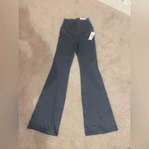 NWT Gilly Hicks Teal Flared Leggings